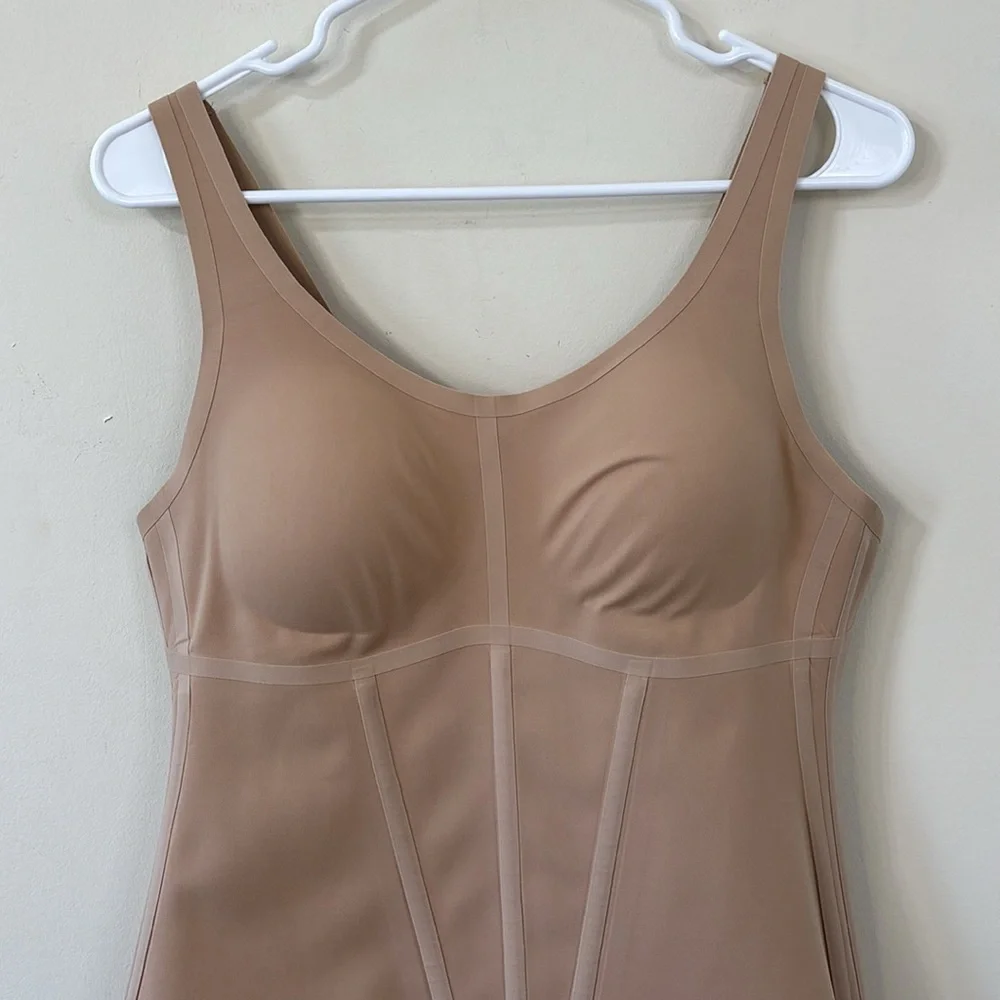 Honeylove Boldness Tank Shapewear Rose Tan Size XL - Picture 3 of 7